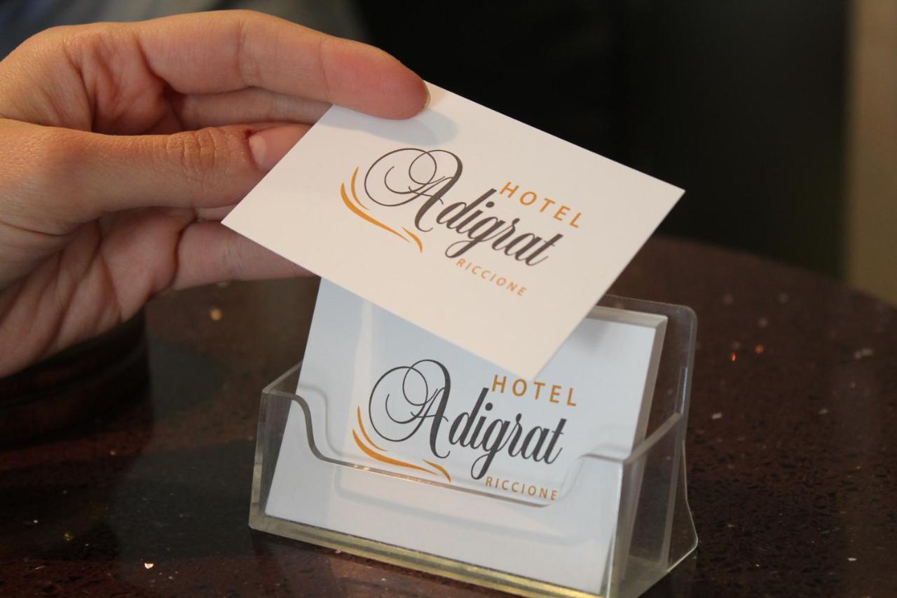 Hotel Adigrat Riccione Exterior photo